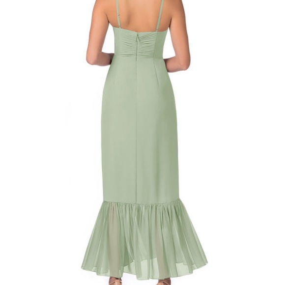 Dusty sage bridesmaid dress. New with tags, ready to ship - Picture 2 of 3